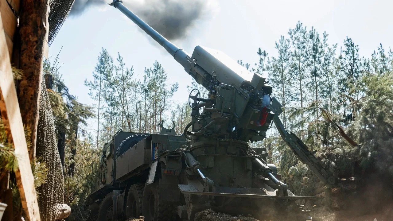 Українські артилеристи завдають ударів по окупантах / Фото: ОСУВ «Хортиця»