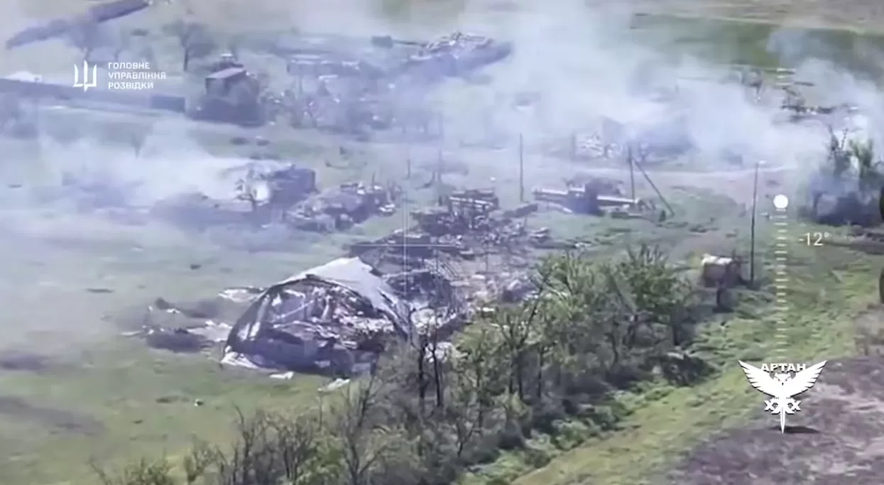 Кадри спецоперації ГУР на Запорізькому напрямку / Скриншот