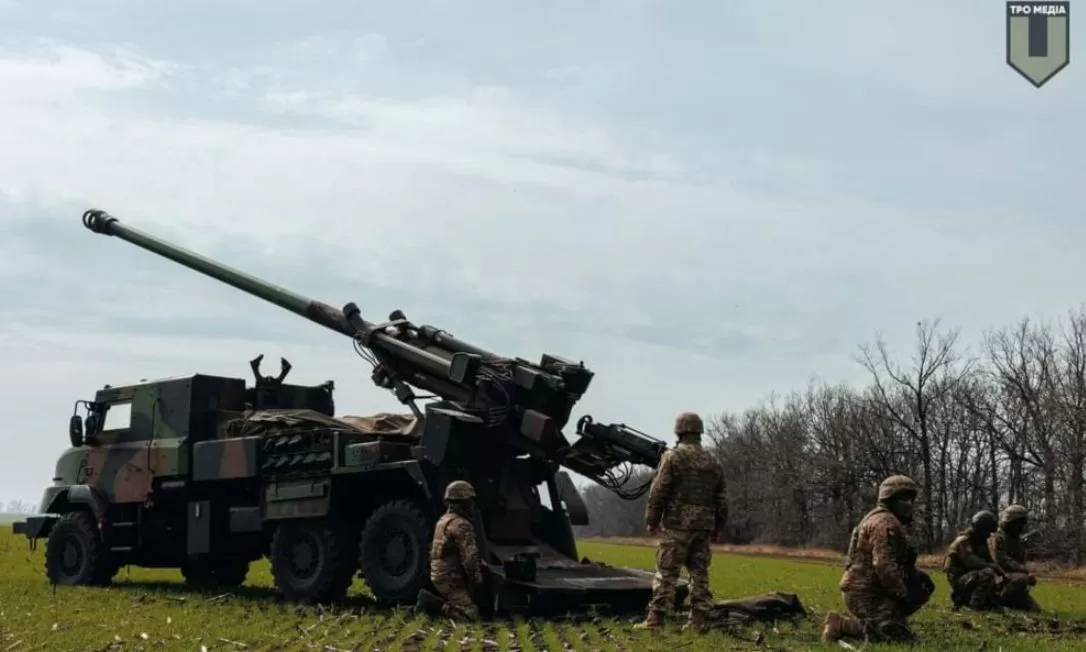 Франція використає доходи від заморожених активів РФ для обслуговування САУ Caesar, переданих Україні