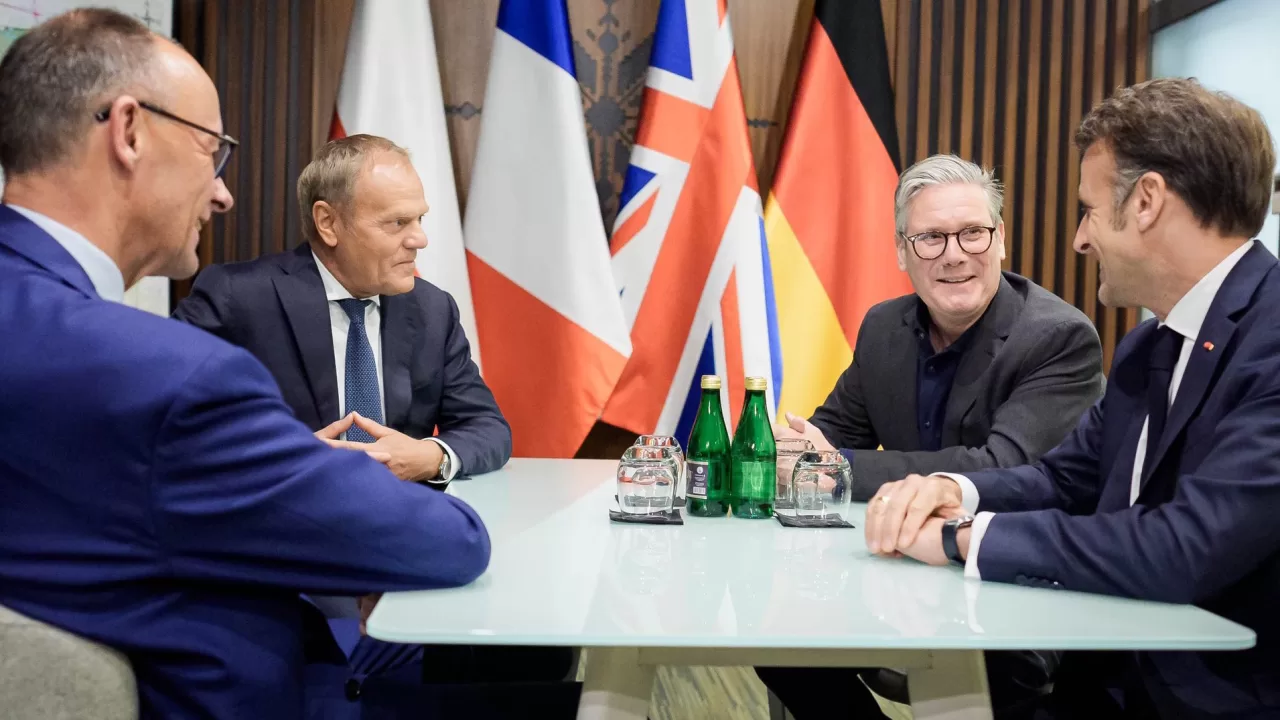 Merz: ‘On my way to Kyiv. Ukraine can count on us.’ / Photo: X Bundeskanzler Friedrich Merz @bundeskanzler