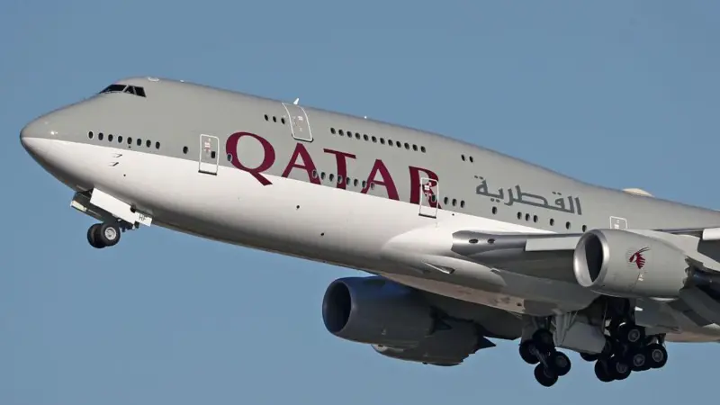 Boeing 747-8 уряду Катару / Фото: NurPhoto