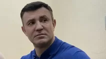 Народный депутат Николай Тищенко в зале Печерского райсуда Киева / Фото: hromadske