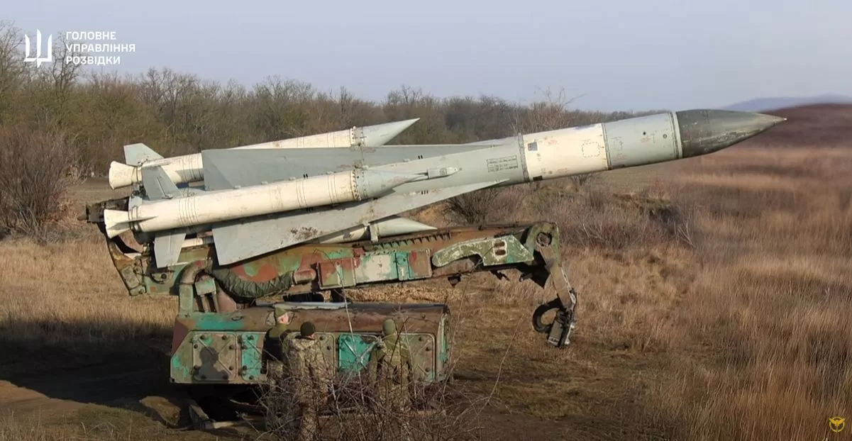 Launch of a missile from the S-200 complex / Frame from video