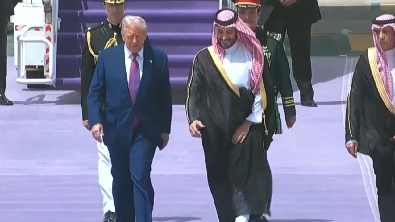 Президент США Дональд Трамп та кронпринц Саудівської Аравії Мухаммед бін Салман / Кадр з відео