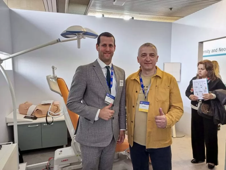 Алексей Корпан (справа) в командировке в Чехии / Фото: Сергей Зеленский/Facebook