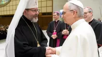 Блаженнейший Святослав Шевчук и Папа Римский Лев XIV / Фото: Координационный штаб по вопросам обращения с военнопленными