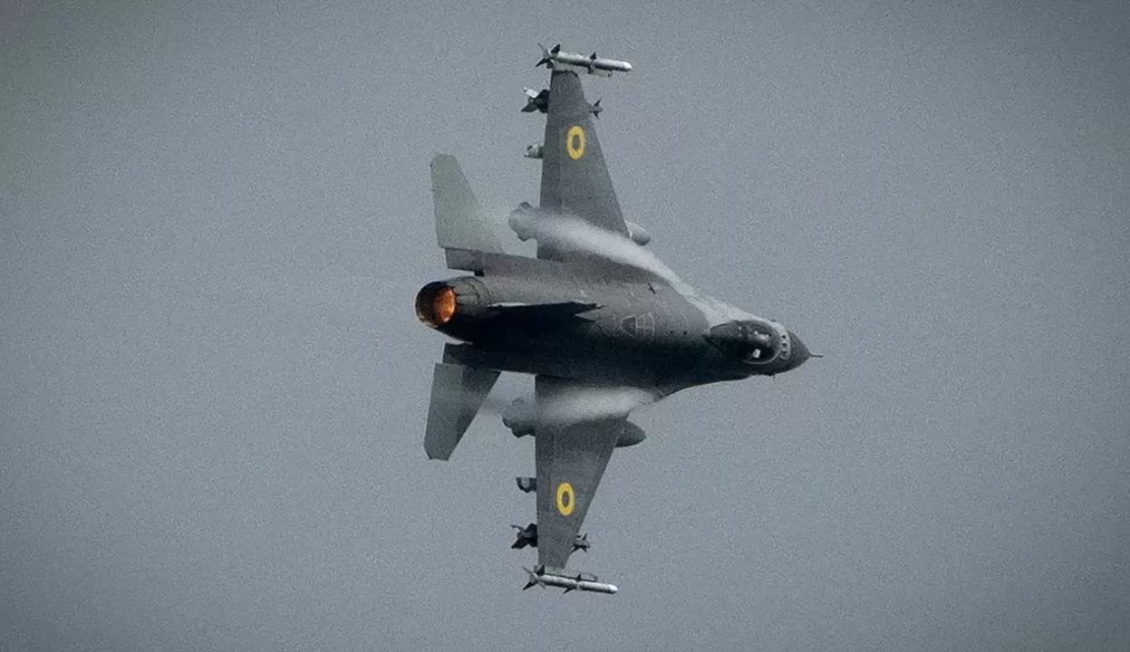 Украинский F-16 / Фото Воздушные силы