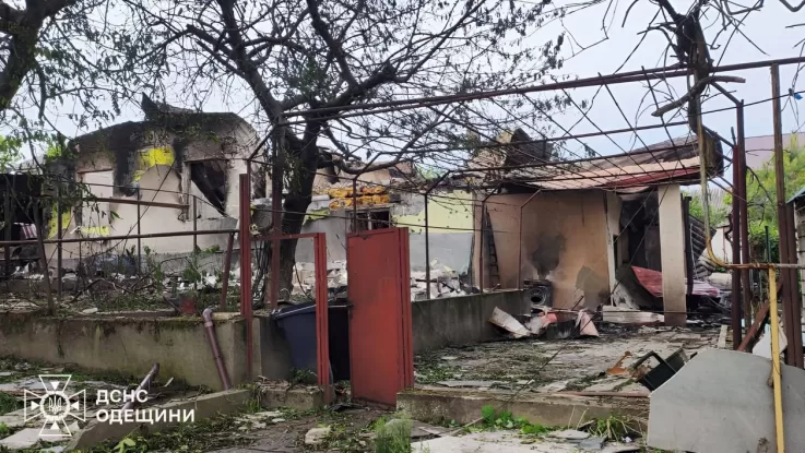 Russian drone destroys home of Odessa zoo director