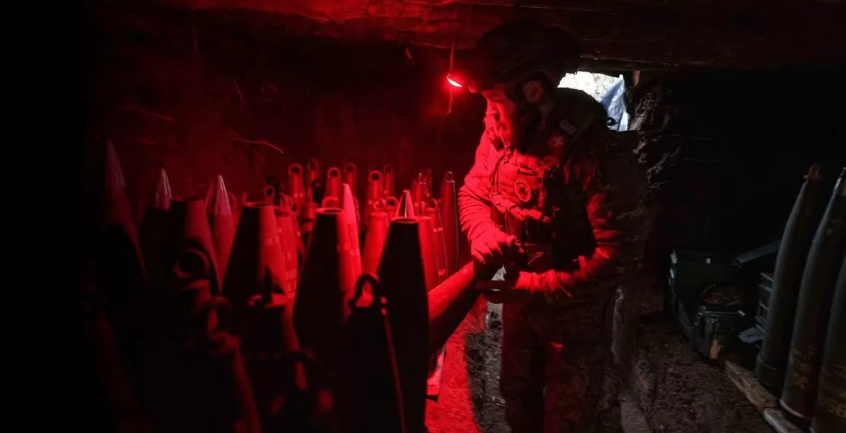 Польовий склад артилерійських боєприпасів / Фото: AP