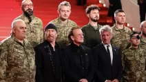 Фронтмен U2 Боно в Каннах: Україна зберігає нам свободу / Фото Instagram Микола Серьга