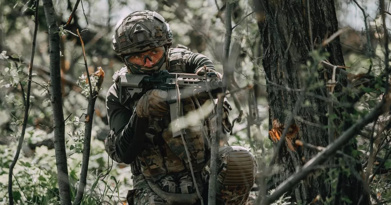 Training of assault troops and fire support group of the Third Assault Brigade / Photo: Third Assault Brigade