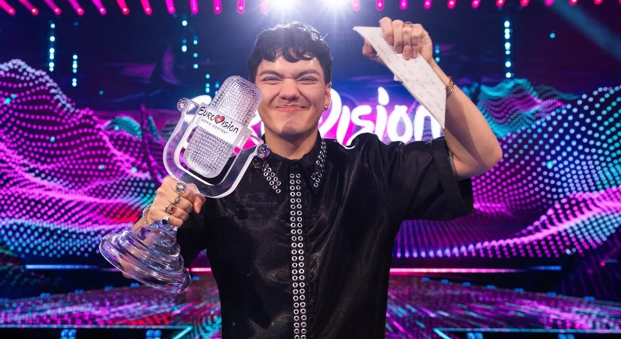 Победитель «Евровидения-2025» 24-летний певец JJ (настоящее имя — Йоханнес Питч) / Фото eurovisionworld.com