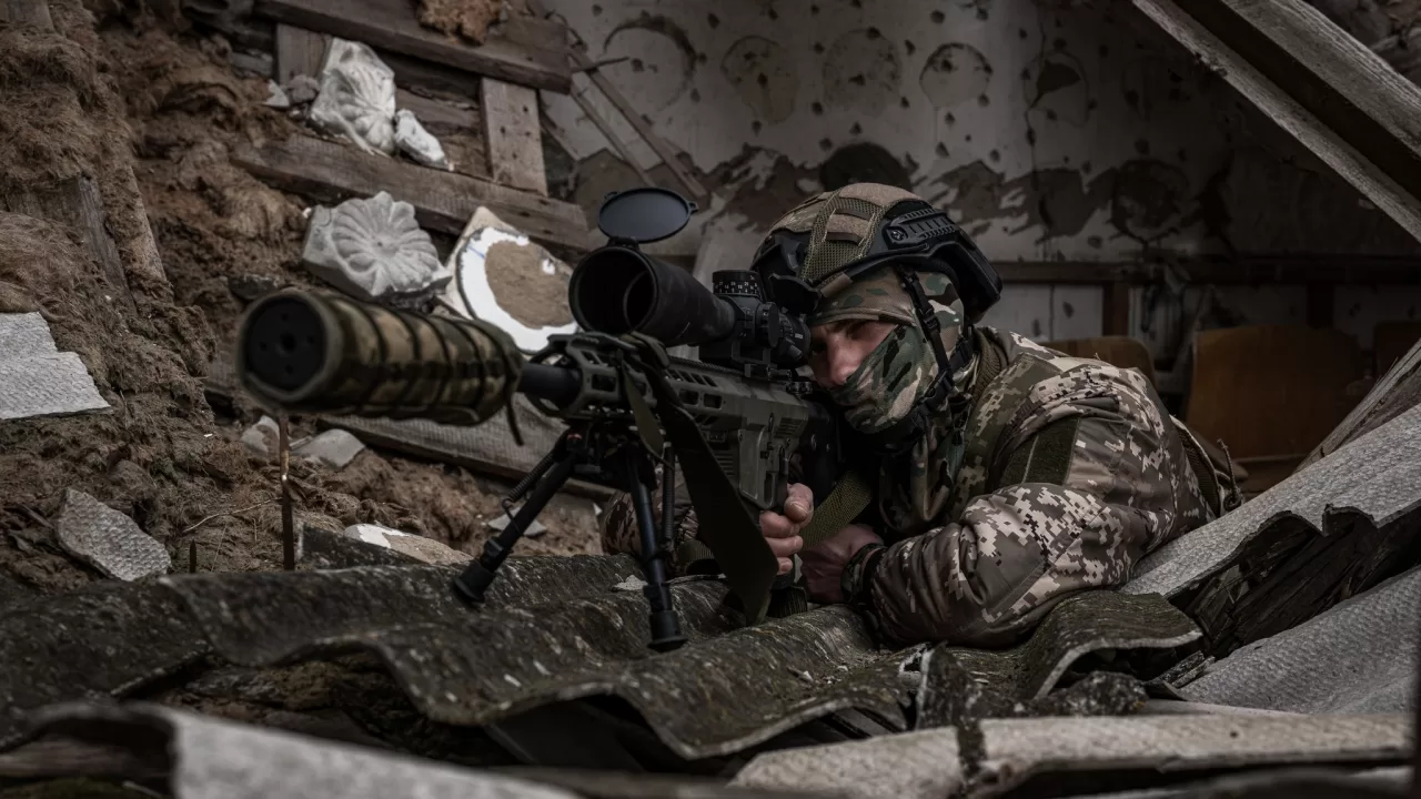 Снайпер 153 окремої механізованої бригади / Фото: 153 ОМБр