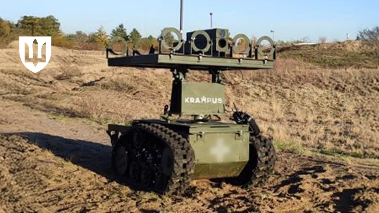 KRAMPUS flamethrower robot / Photo: Ministry of Defense