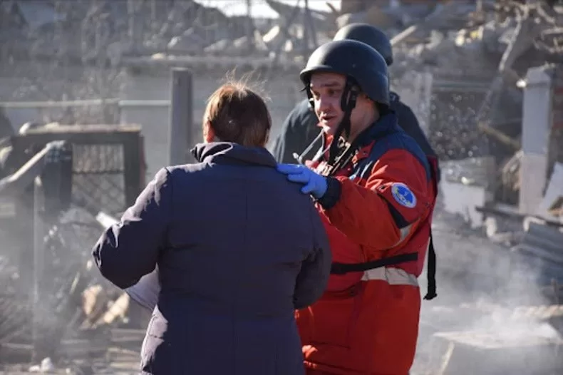 Drone strike hits aid distribution site in Ukraine’s Sumy region, wounding several
