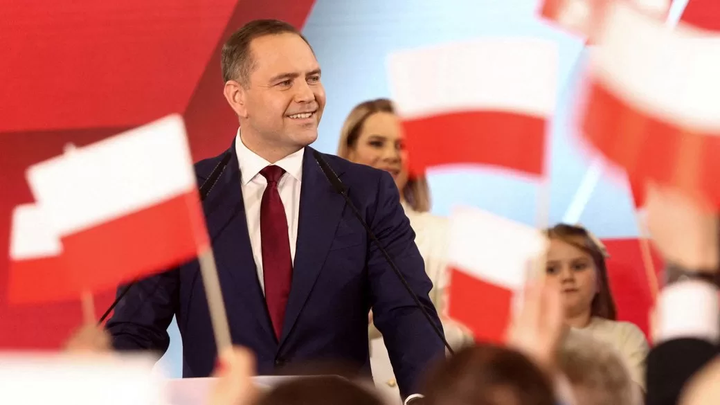 Кандидат в президенты Польши Кароль Навроцкий / Фото: REUTERS