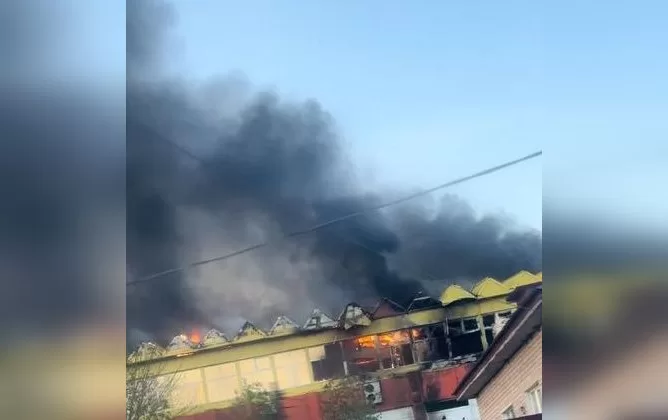 Болховский завод полупроводниковых приборов в РФ атаковали дроны / Фото: Соцсети