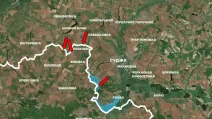 Kursk direction / Map of the General Staff of the Armed Forces of Ukraine