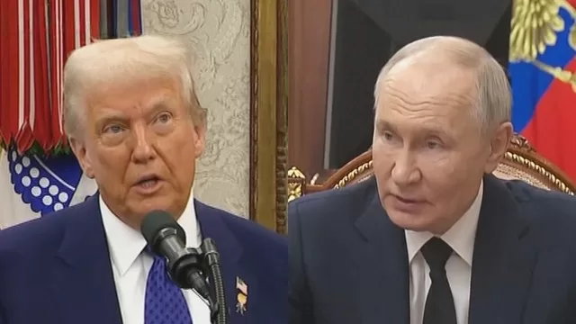 Дональд Трамп та Володимир Путін / Колаж: NHK