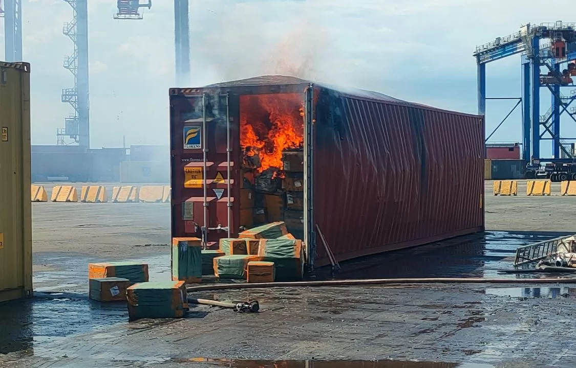 Russians strike Odessa port with ballistic missiles / Photo: Oleksiy Kuleba / Facebook