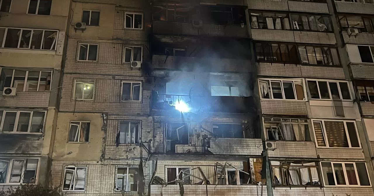 One of the most massive combined attacks on the capital. The enemy is improving its tactics for using drones, simultaneously striking with ballistic missiles / Photo: Kyiv City Military Administration