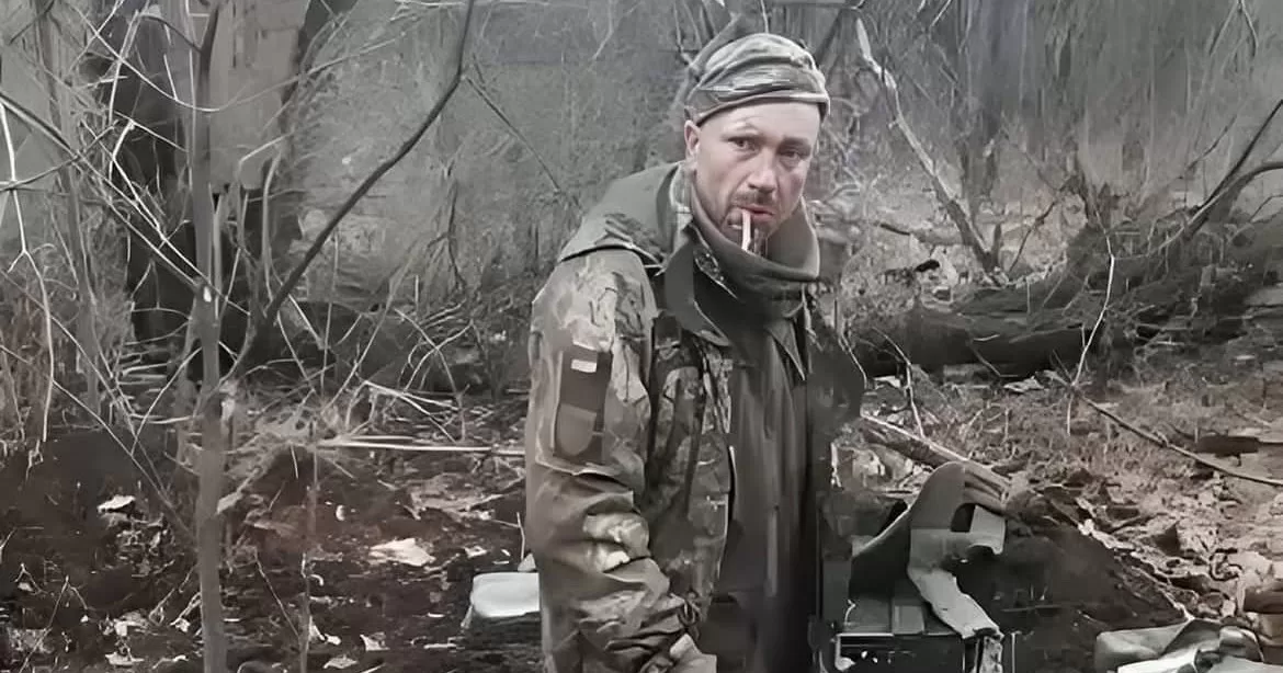 Hero of Ukraine Oleksandr Matsievsky. On 6 March 2023, a video of the shooting of a Ukrainian prisoner of war went viral. His captors killed him after he shouted ‘Glory to Ukraine!’ / Screenshot from the video