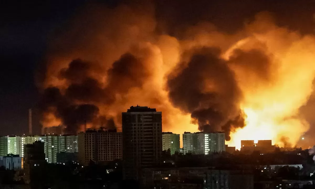 Київ після повітряної атаки. 24 травня 2025 / Фото з X @igorlachenkov