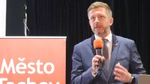 Вит Ракушан на дискуссионном бизнес-форуме в Тахове / Фото novinky.cz