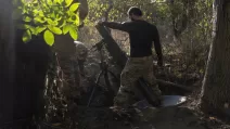 Mortar crew of the Donbas special forces battalion of the 18th Slovyansk Brigade of the National Guard of Ukraine / Photo by Donbas battalion