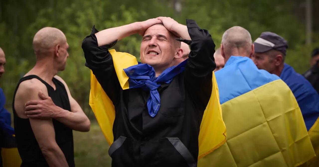 Третю частину обміну в форматі 1000 на 1000 завершено / Фото з Telegram @V_Zelenskiy_official