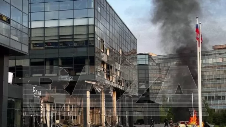 Массированная атака дронов на Россию: в Зеленограде поврежден технопарк «Элма»