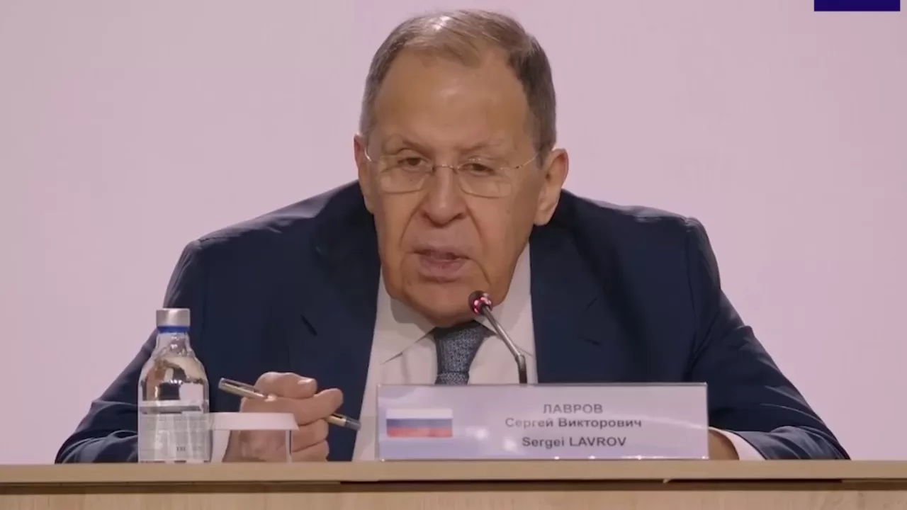 Сергій Лавров / Скріншот з відео
