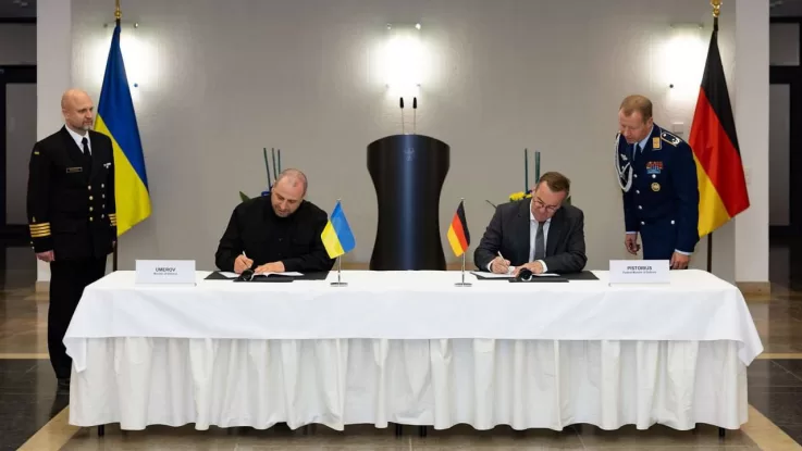 Germany allocates €5 billion to support Ukraine: Pistorius and Umerov sign agreements in Berlin