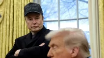 Дональд Трамп і Ілон Маск в Овальному кабінеті, 11 лютого 2025 року / Фото Reuters