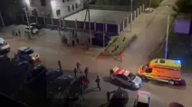 Полиция прибыла на место взрыва / Скриншот из видео