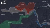 Просування ворога на Сумщині / Карта DeepState