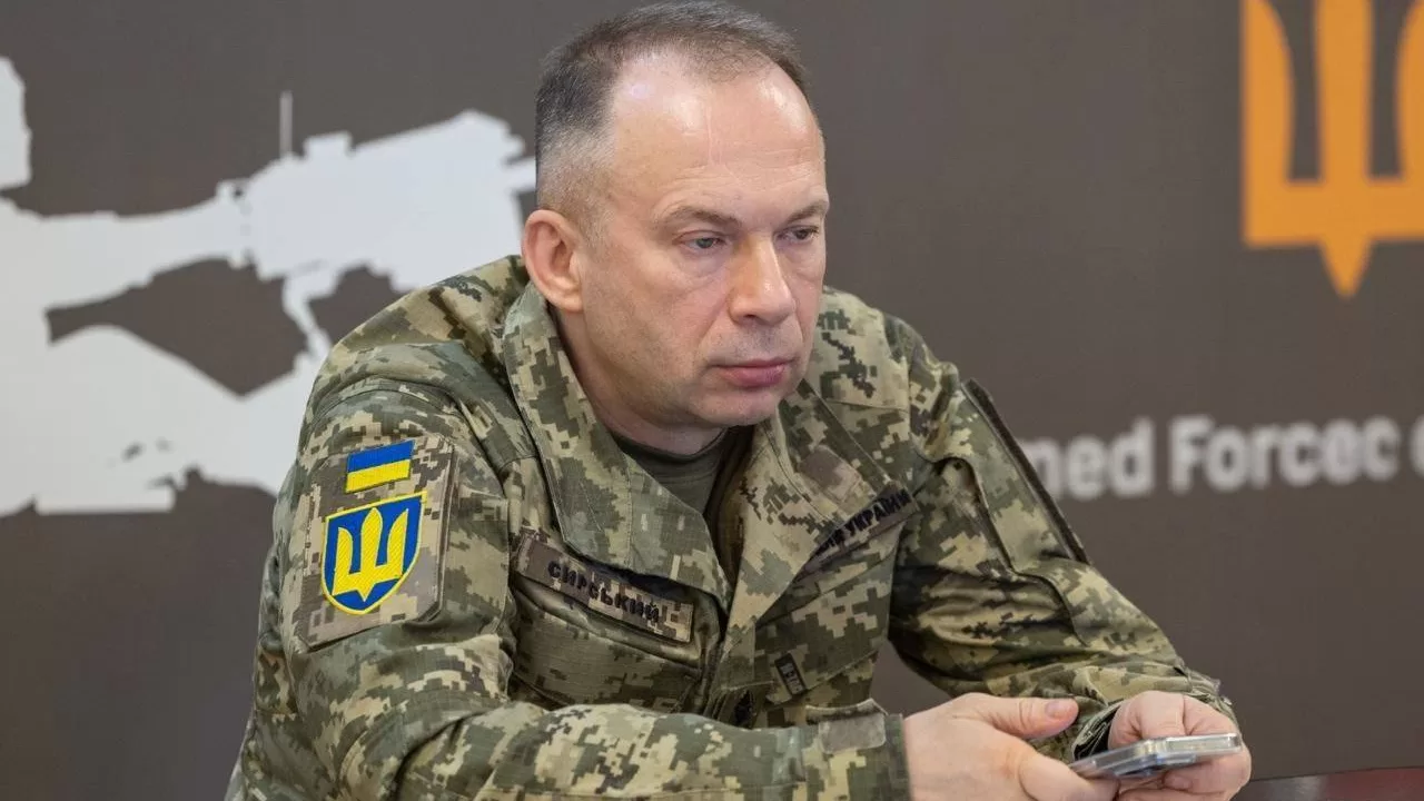 Головнокомандувач ЗСУ генерал Олександр Сирський / Фото: Генштаб ЗСУ