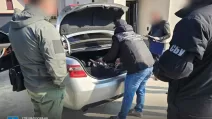 Затримання підозрюваного у перевезення ухилянтів / Фото: Спецпрокуратура Західного регіону