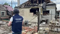 Последствия обстрела пригорода Харькова. Иллюстративное фото / Фото Харьковская областная прокуратура