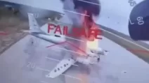 Strike on the Olenya airbase / Video screenshot