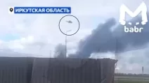 FPV drone flying during the attack in Usolye-Sibirskoye / Screenshot of eyewitness video