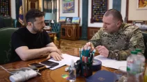 Volodymyr Zelenskyy and Vasyl Malyuk / Photo from Telegram @V_Zelenskiy_official