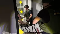 У Нікополі військові РФ вдарили по медиках та рятувальниках / Фото: ДСНС