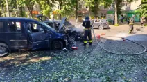 В Сумах в результате обстрела погибли два человека / Фото: Артем Кобзар