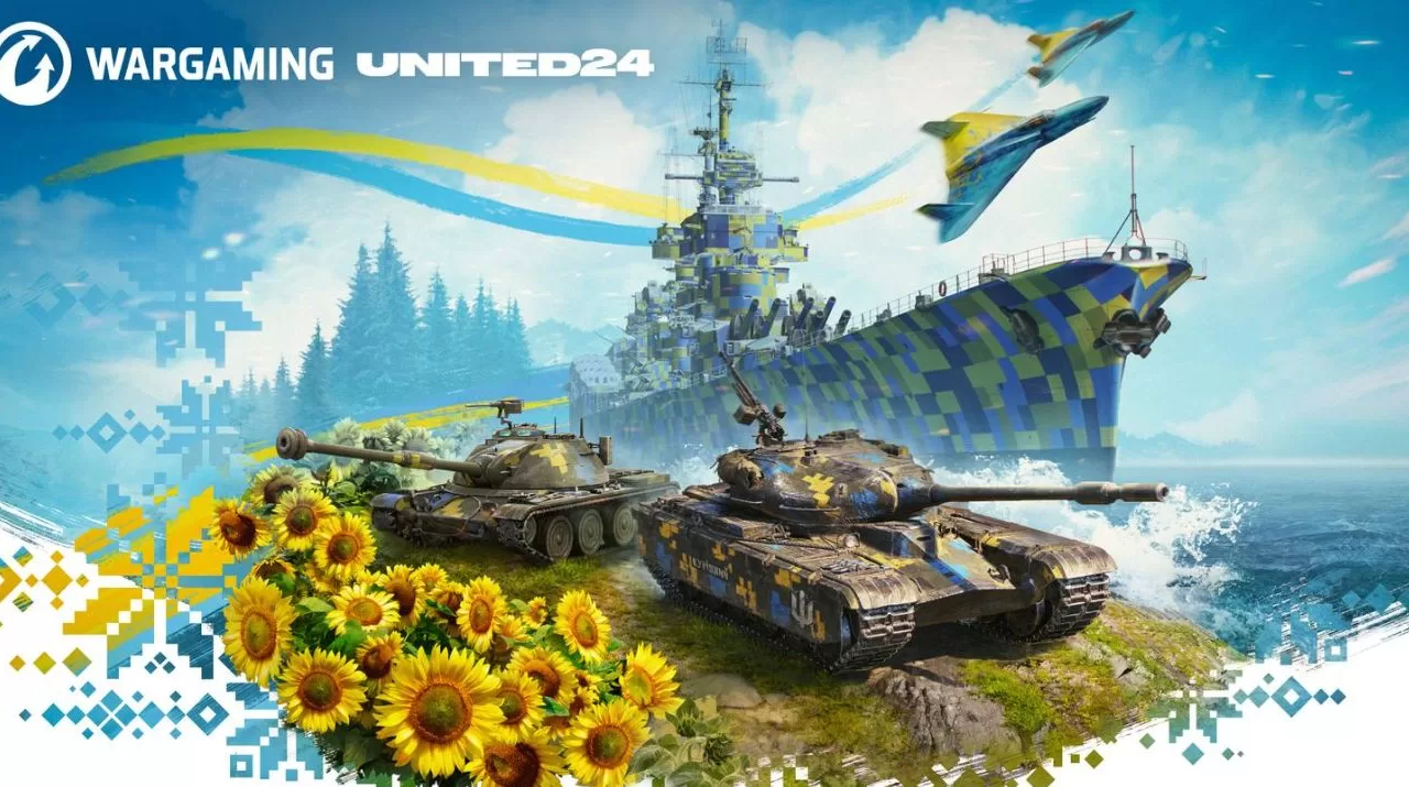 Wargaming запустила благотворительный проект вместе с United24