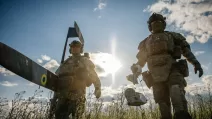 Ukrainian aerial reconnaissance men / Photo: 45th separate artillery brigade