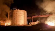 Russian drones attacked a bioethanol plant in Sumy region / Photo: Sumy Regional State Administration