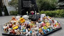 Памятник детям, погибшим в результате вооруженной агрессии РФ против Украины в Харькове / Фото: Харьковская областная прокуратура