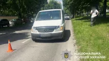 На Киевщине микроавтобус насмерть сбил велосипедиста / Фото: Полиция Киевской области