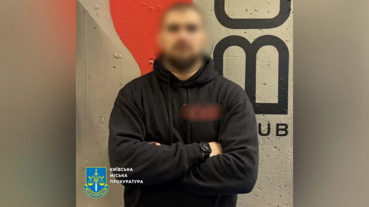 Затриманий за підозрою в нападі на нацгвардійця / Фото: Київська міська прокуратура